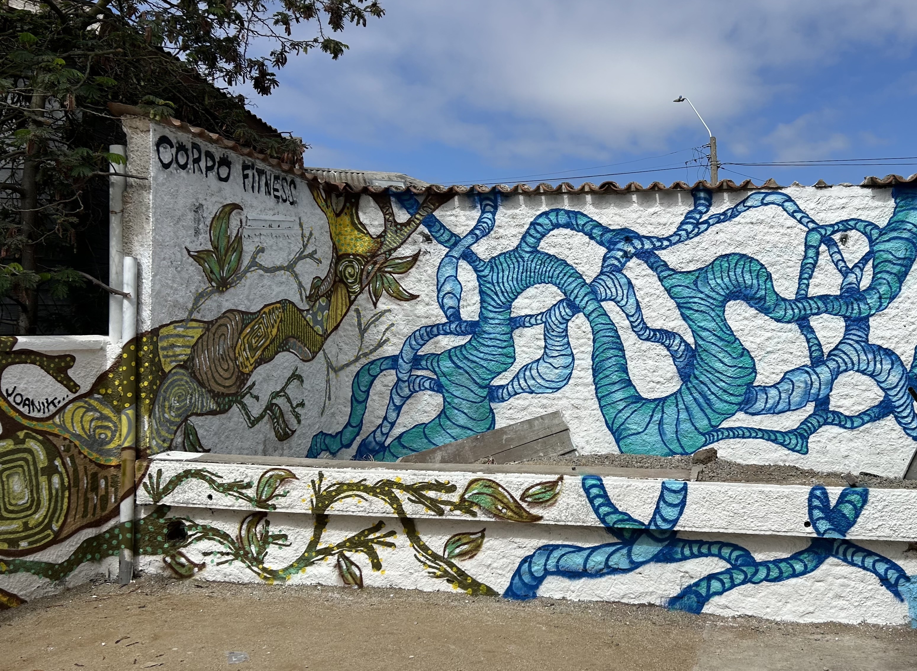 Tentáculos azules